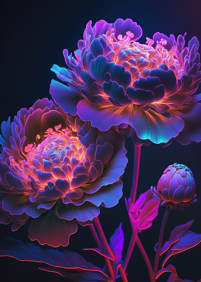 peony flowers