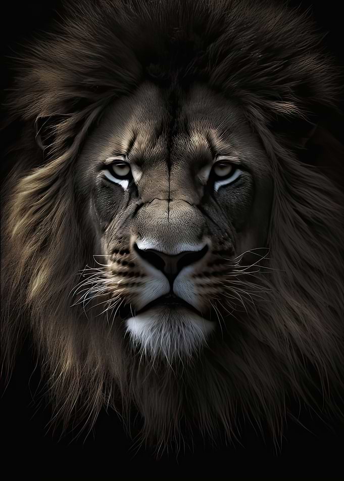 Lion Mugshot