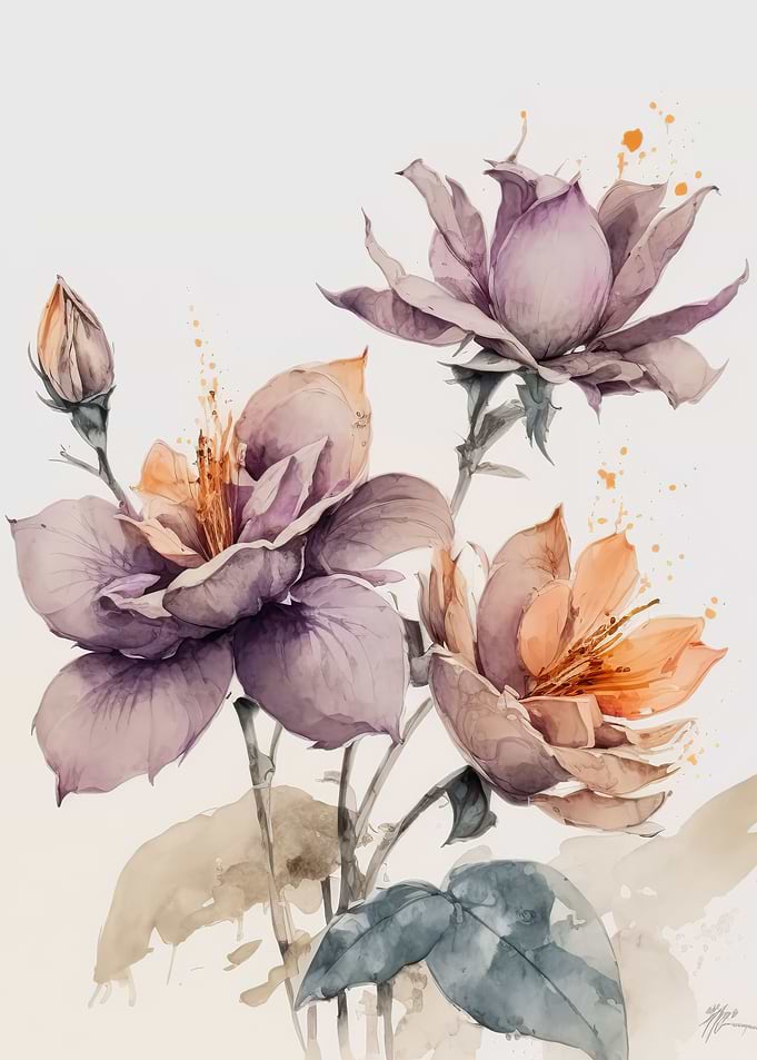 Flowers Watercolor