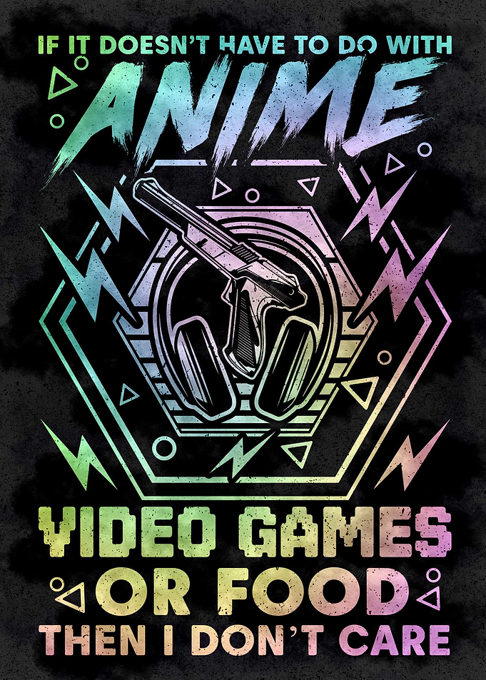 Anime Video Games or Food