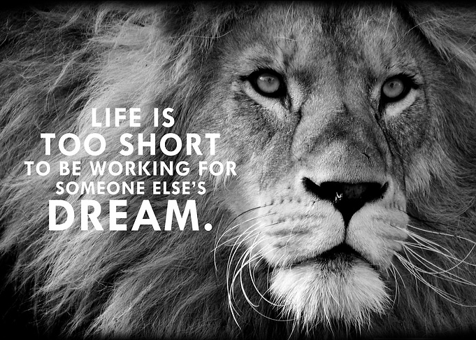 Work for your own Dreams