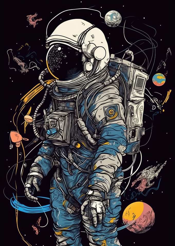 Illustration Astronaut