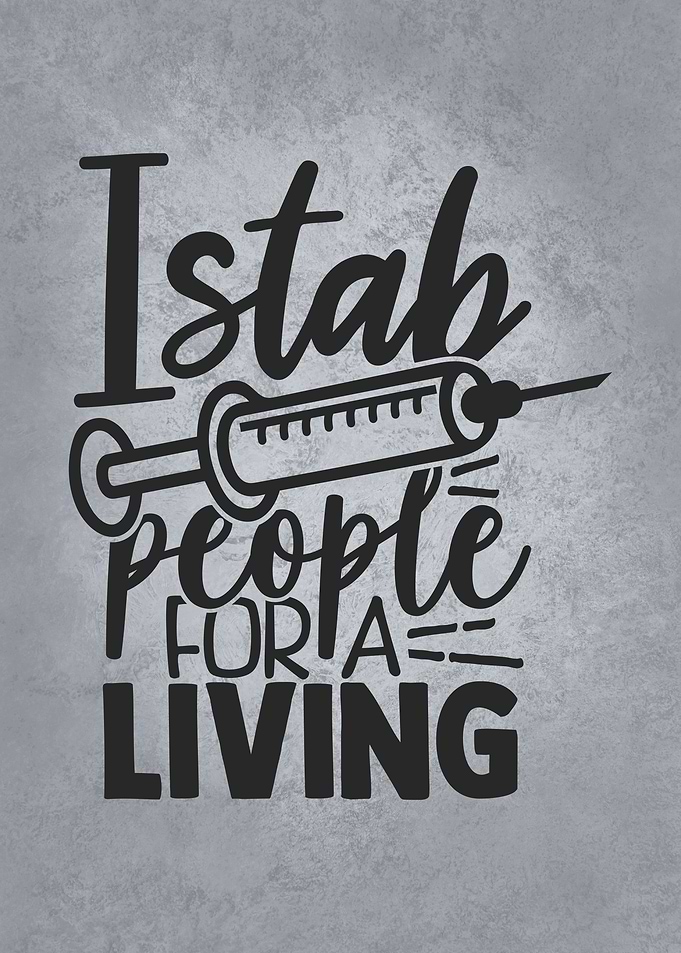I Stab People For A Living