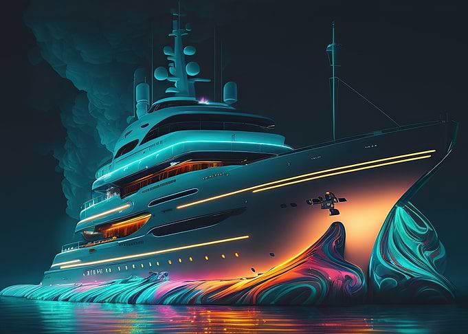 Yacht Sunset