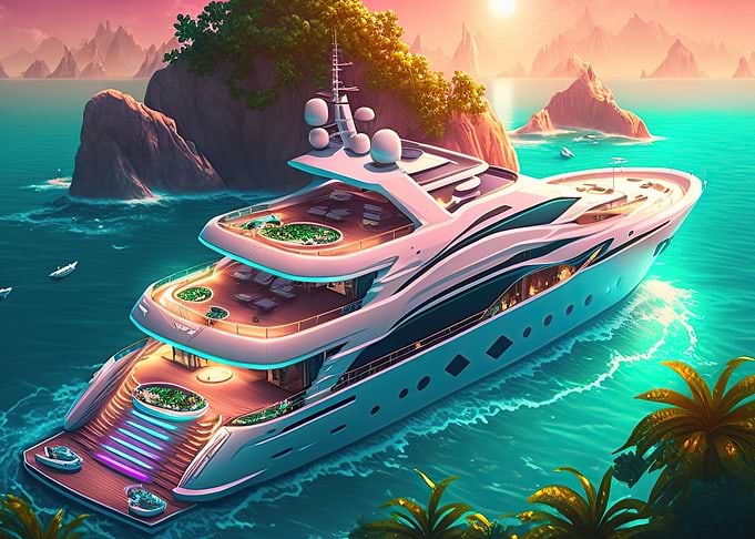 Yacht Sunset