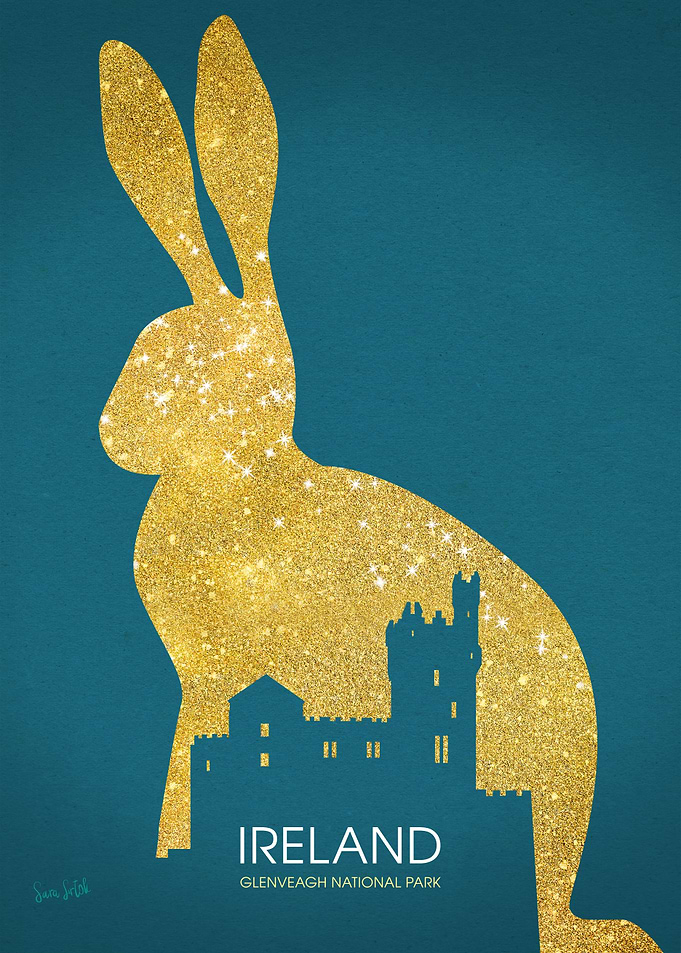 Irish National Park Hare