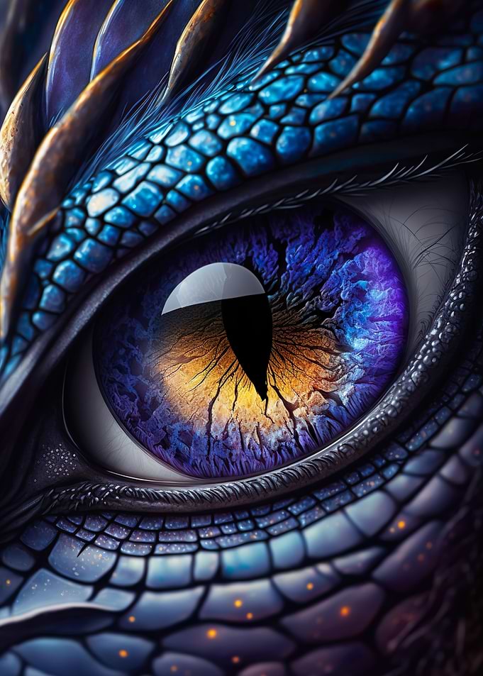 Blue Dragon Eye