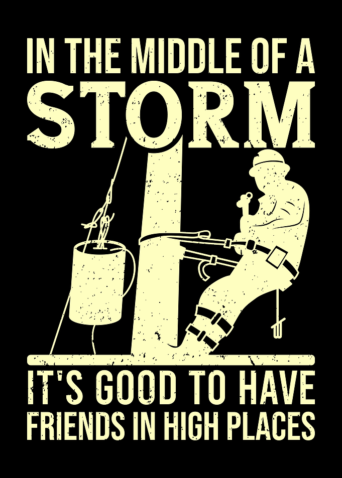 Funny Electrician Lineman