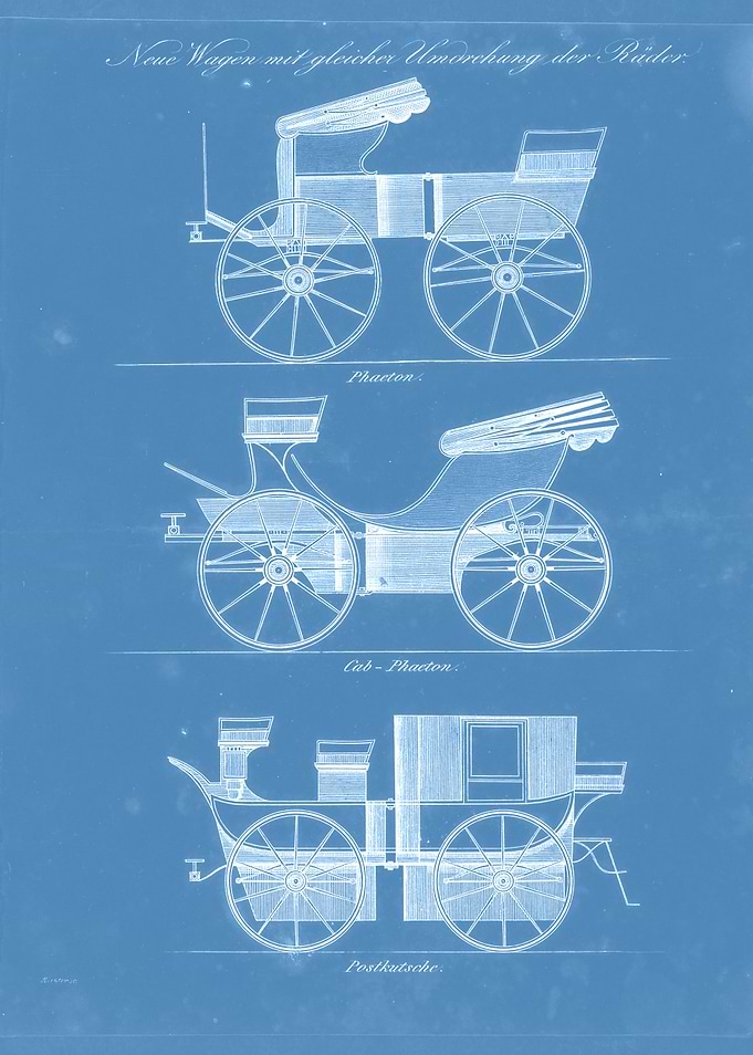 Vintage wagon carriage