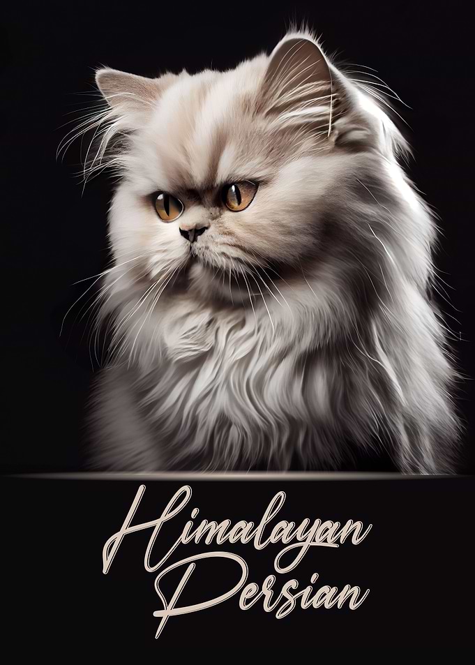 Himalayan Persian Portrait
