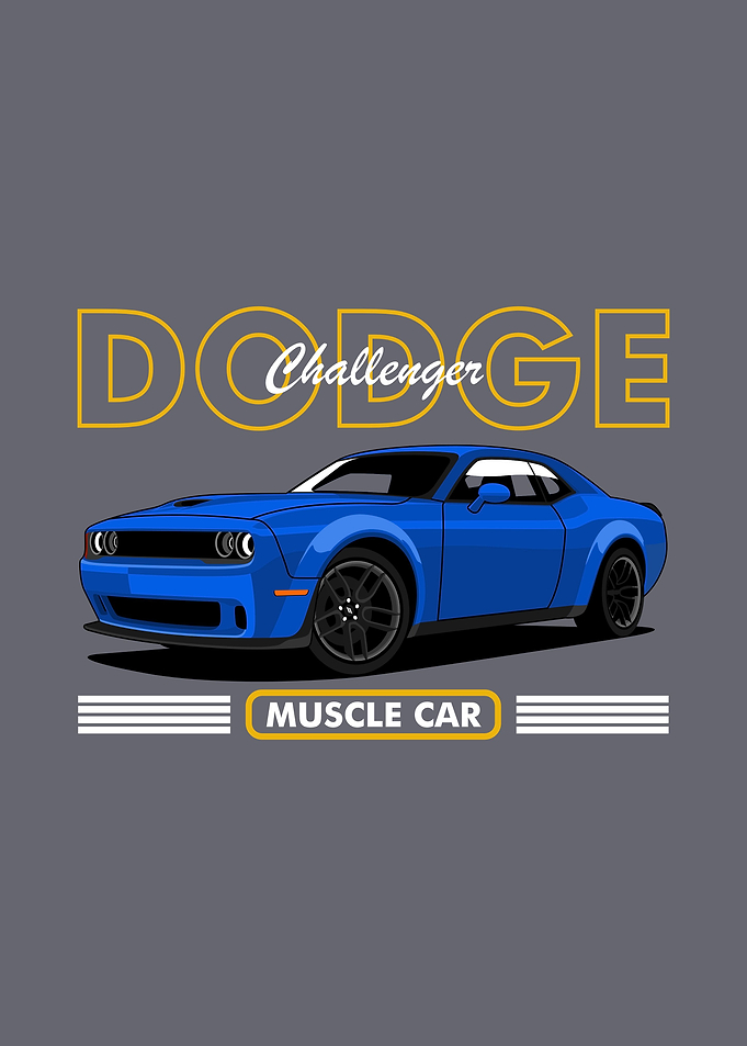 Challenger SRT Muscle Car