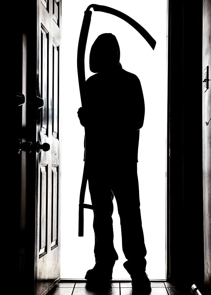 Intruder with Scythe