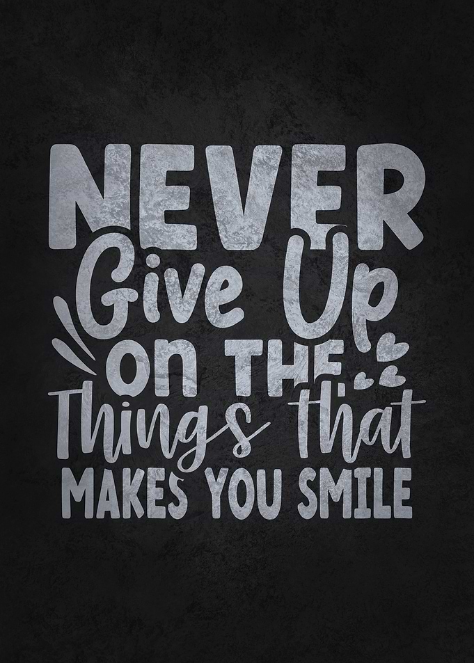 Never Give Up