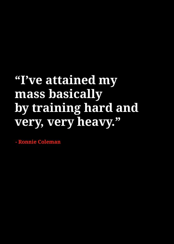 Ronnie Coleman quotes