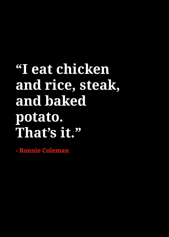 Ronnie Coleman quotes