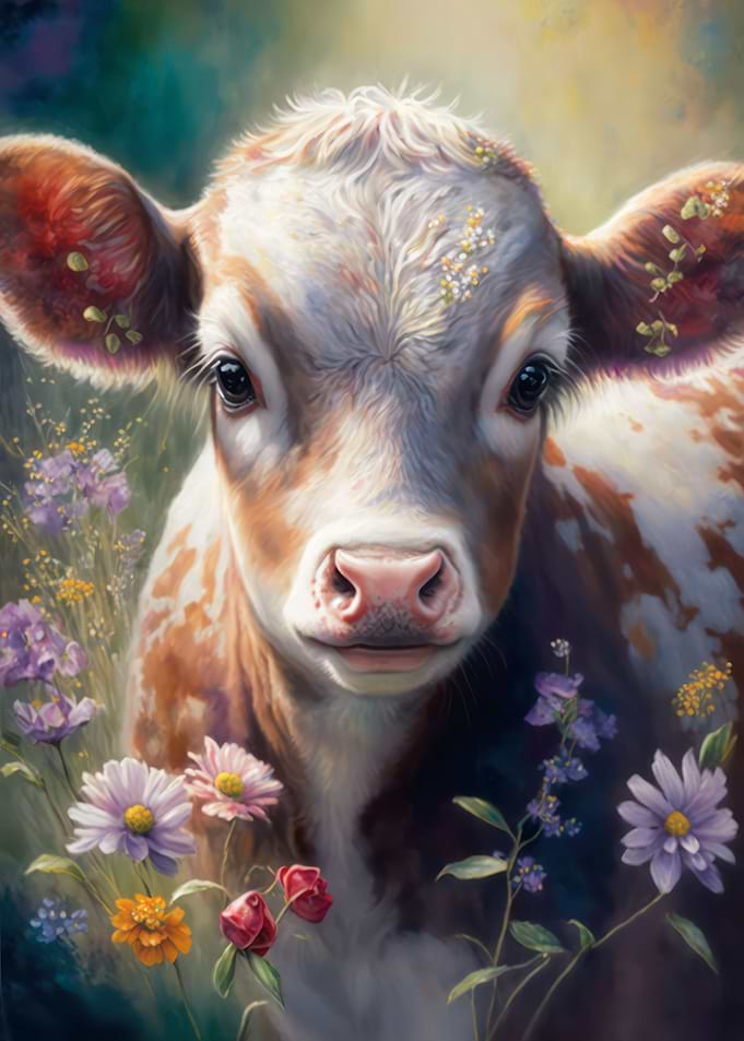 Lovely little cow