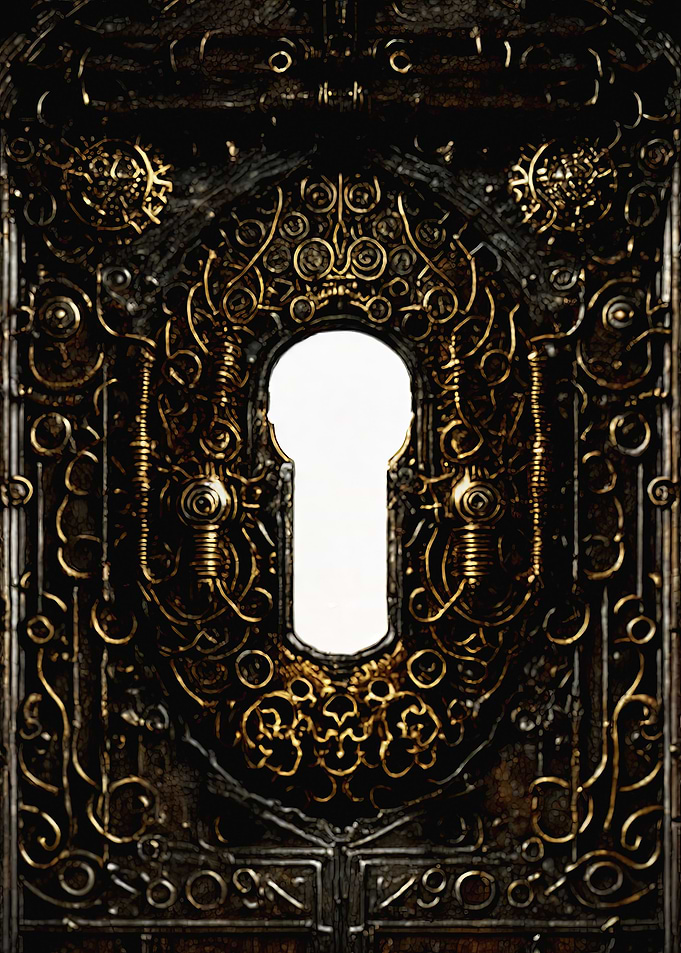 Keyhole old antique gothic