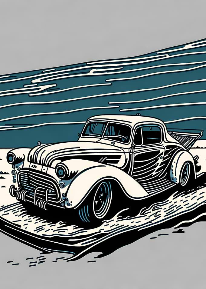 Vintage car