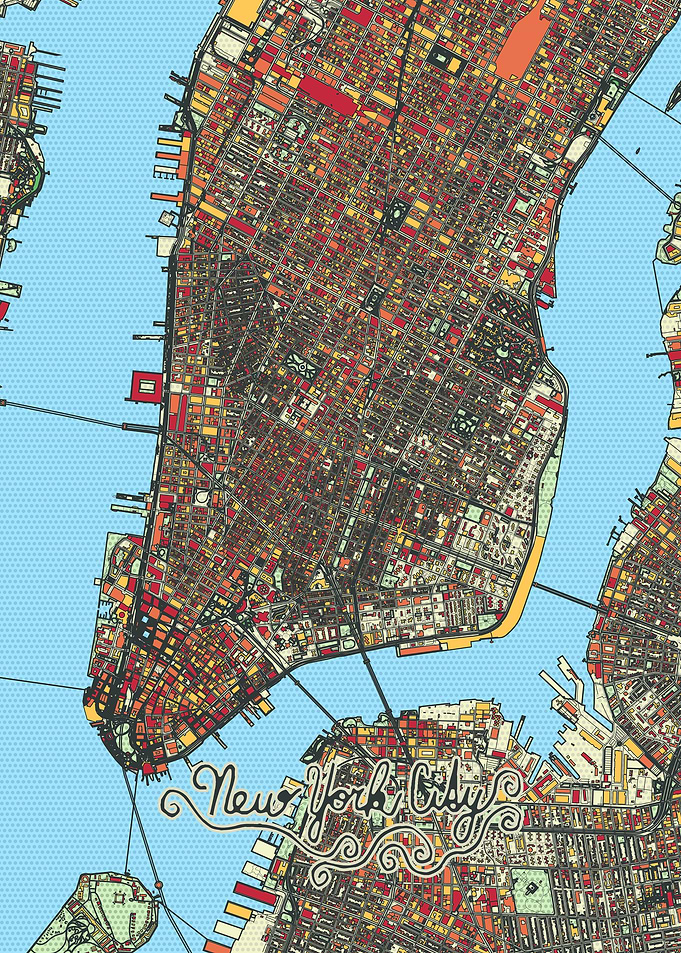 New York City Street Map