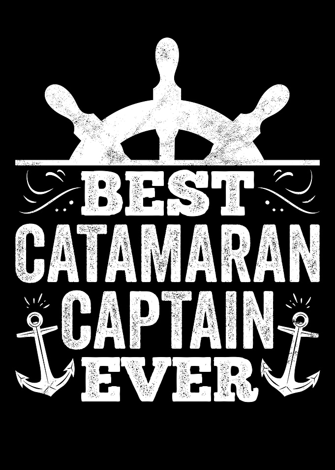 Vintage Catamaran Captain