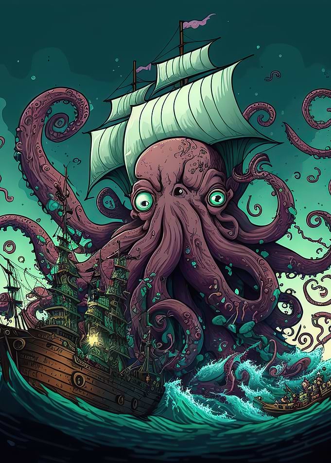 Pirate Ship Octopus