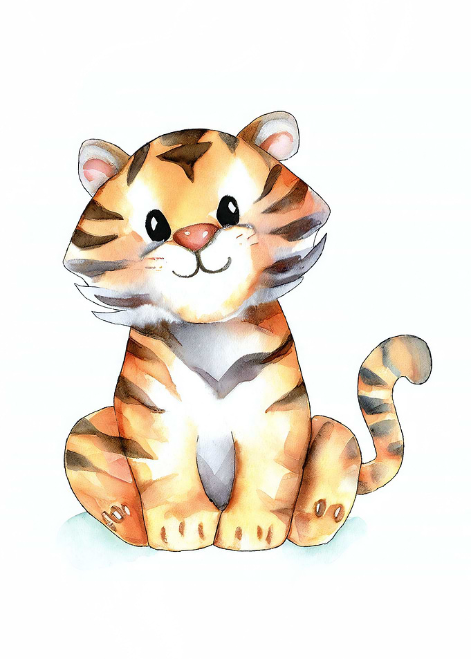 Cute Tiger