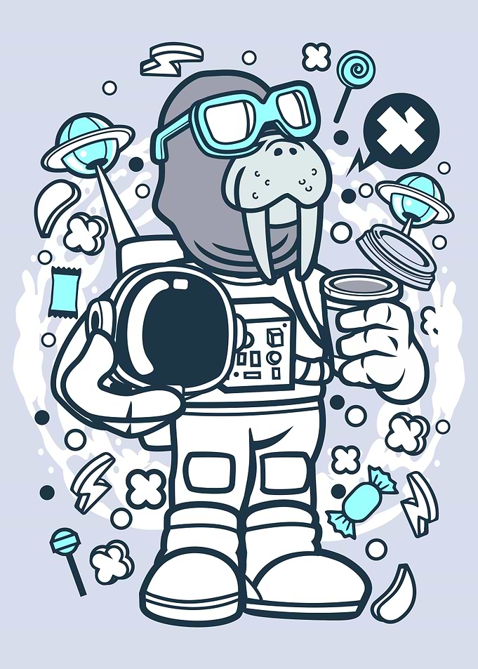 Cartoon Illustration 472