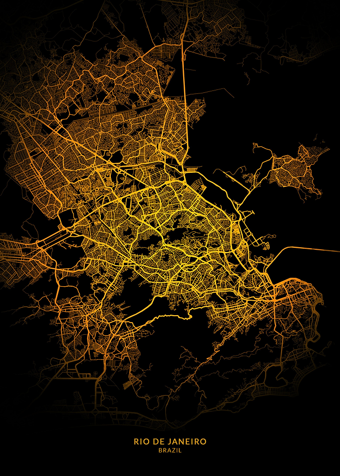 Rio de Janeiro City Map