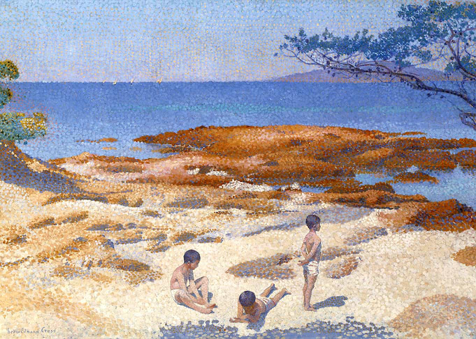Beach at Cabasson Cross