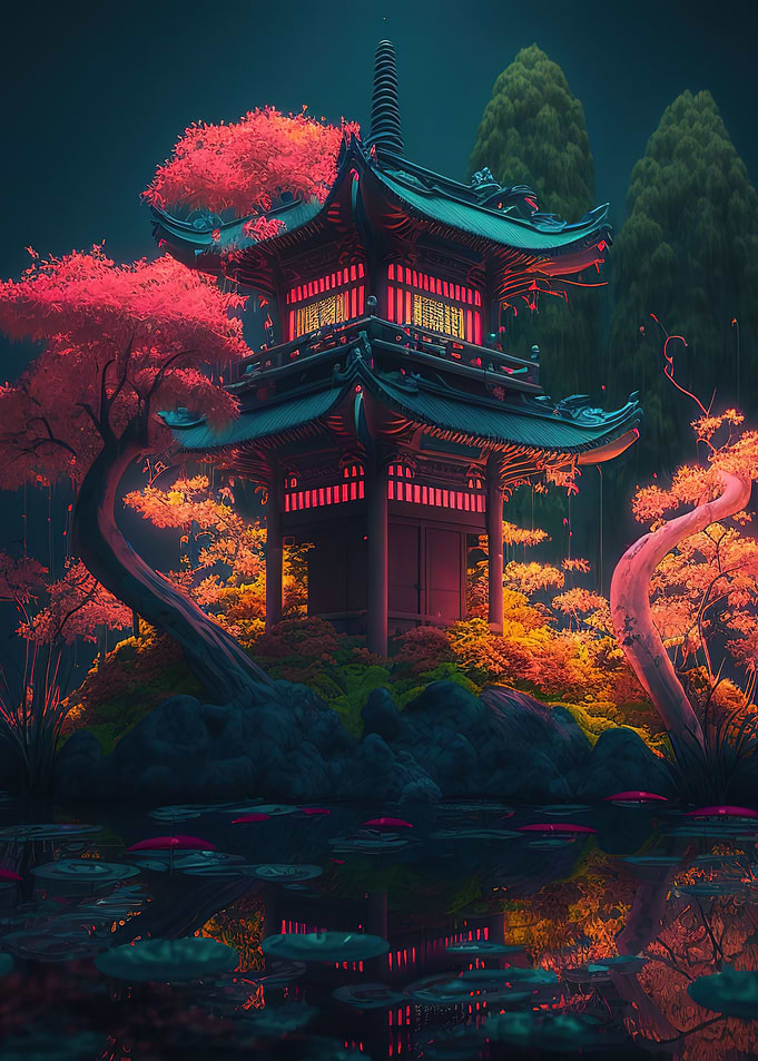 Night Japan House