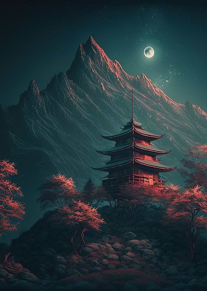 Night Japan House