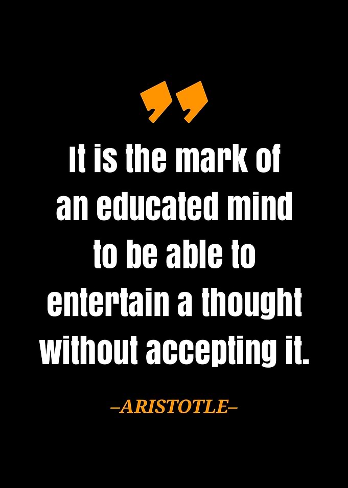 ARISTOTLE Quote
