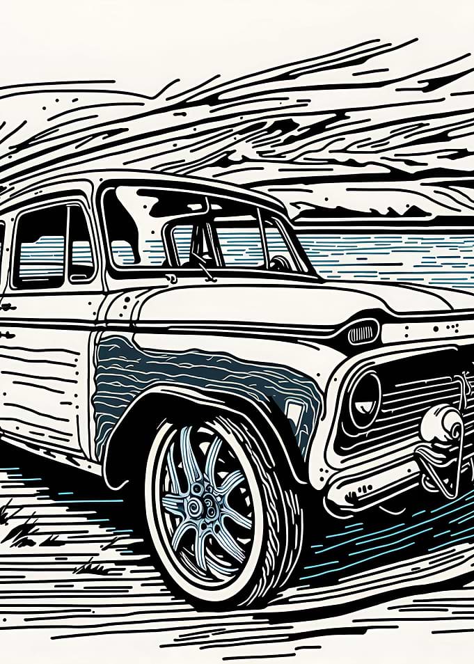 Vintage car