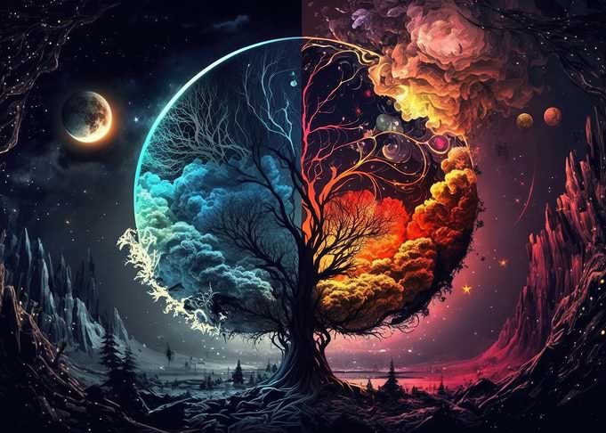 Space Fantasy landscape