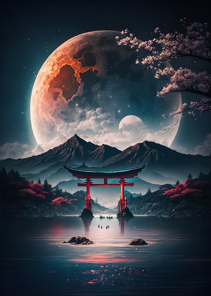 Beutiful view in japan