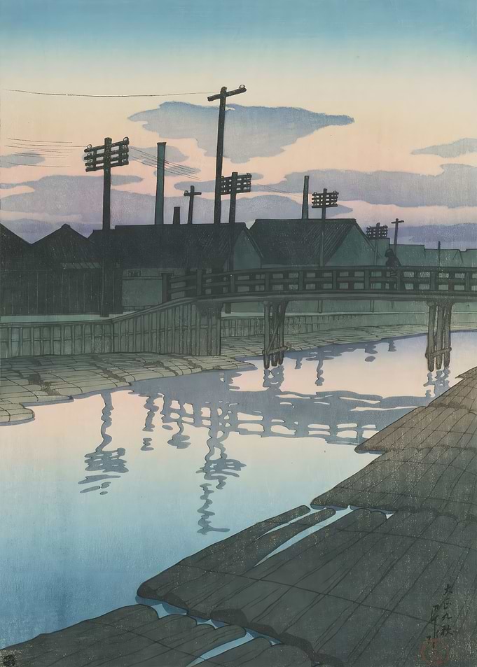Dusk at Kiba Tokyo