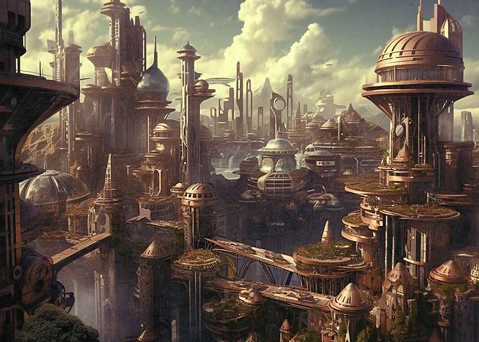 Fantasy city