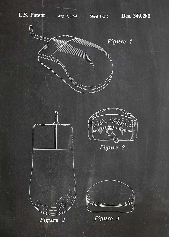 PC mouse patent 1994