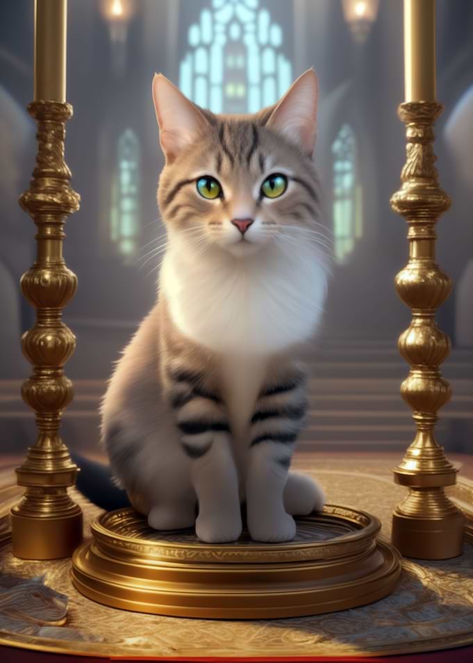 Cat in The Church