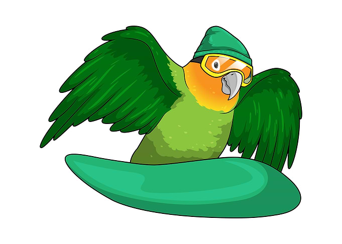 Parrot Snowboard Sports