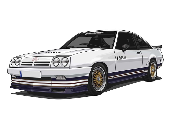 Opel Manta i200 White