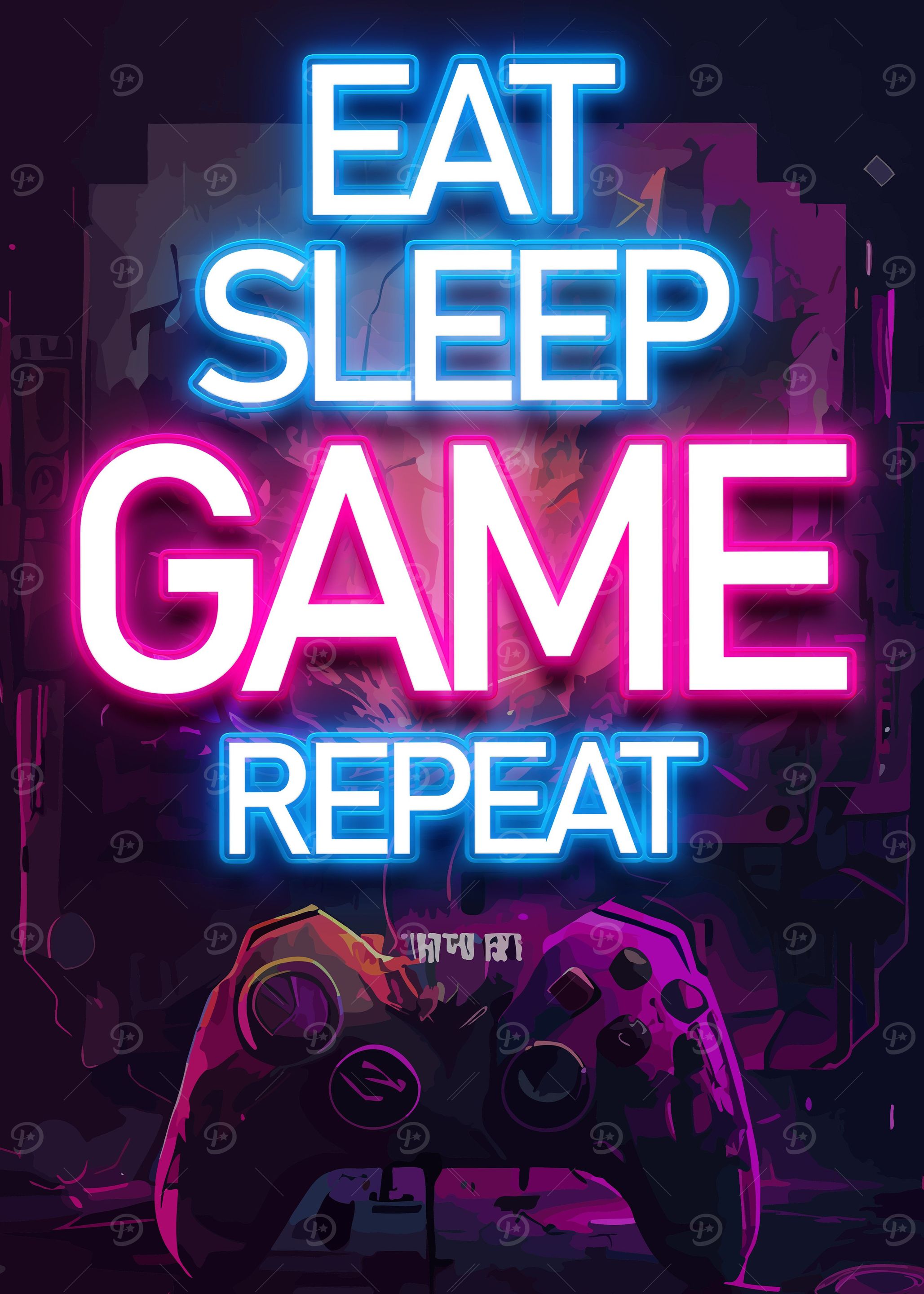 Gaming Neon Quotes