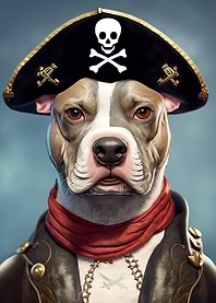 Pirate Pit Bull