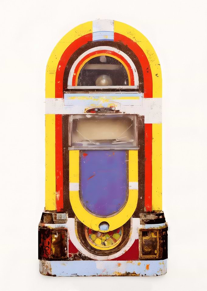 Jukebox retro vintage stre