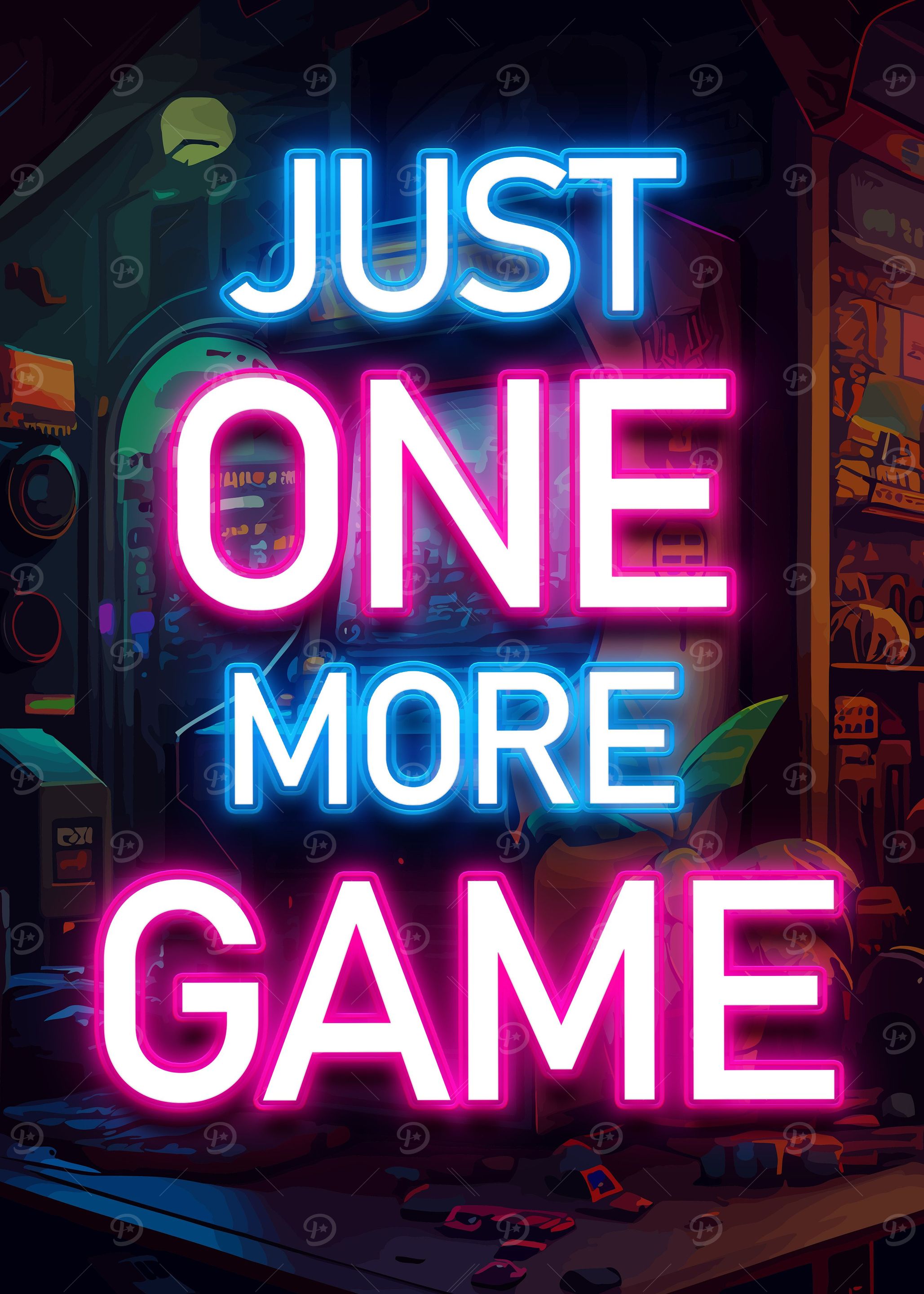 Gaming Neon Quotes