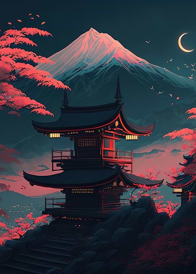Night Japan House