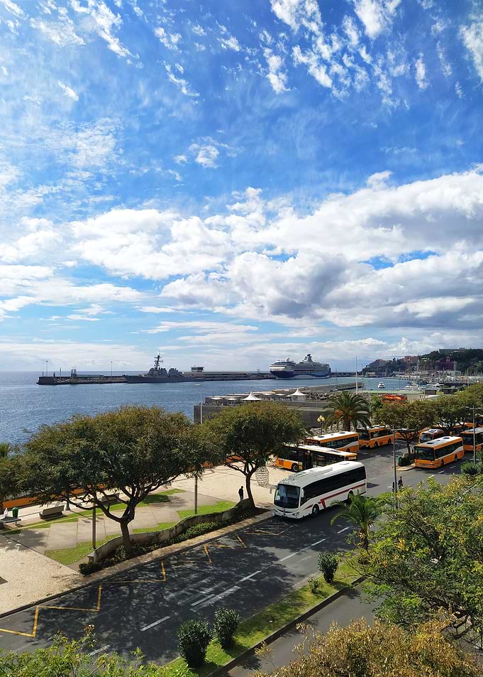 Funchal Harbor Boat Ship
