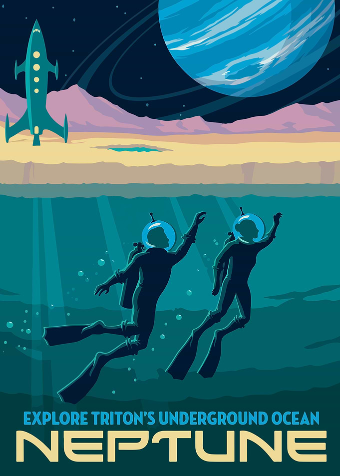 Explore to neptune