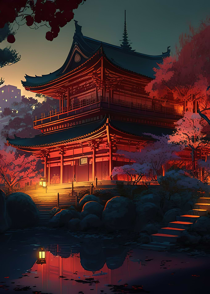 Night Japan House