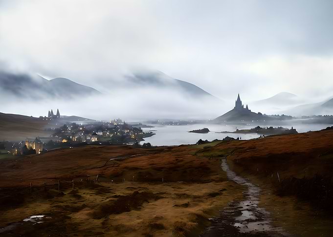 Foggy Village